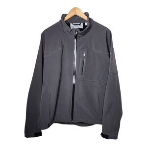 Obermeyer Element Jacket Softshell Mens Large Athletic Ski Gorpcore Lined Zip